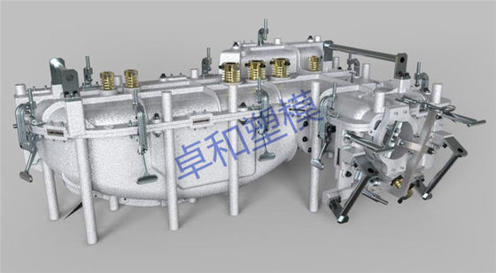 Rotomolding Molds Full Framework Casting A356 Mould For 95L Fuel Tank