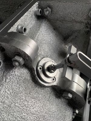 Gloss Surface Rotomolding Molds With G Clamps Full Steel Frame Work