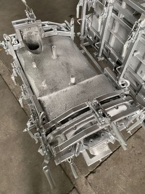 Glossy Water Tank With Full Sets Rotational Moulds Casting Aluminum