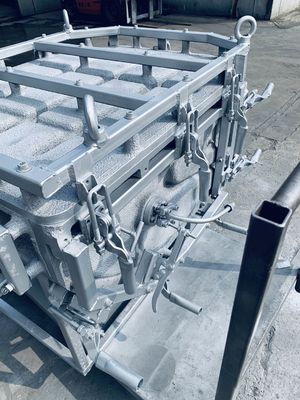 Anti Acid Rotational Moulding Tools 8-12mm Custom Slider Built With Heavy Clamps