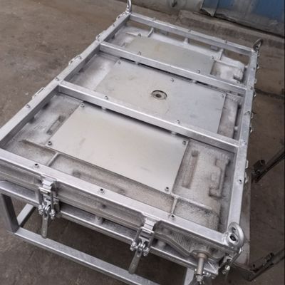 Waste Bin Lid LLDPE 4mm Rotational Aluminum Mold