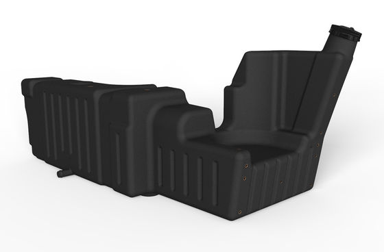 500L Fuel Plastic Tank Mold , Full Framework Heavy Clamps Rotomolding Molds