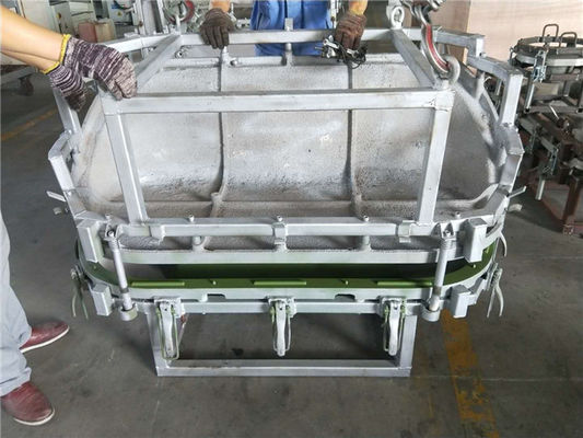 Anti UV Aluminum Rotational Molds Green  Parting And Supporting Garden Lighter