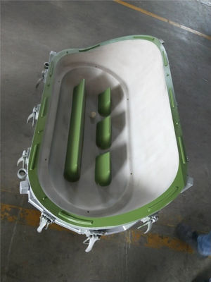 Green  Parting Rotation Molding Rotational Mold Makers Anti Corrosion