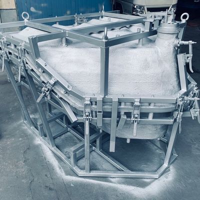 6061t6 Aluminum Mould Maker Gas Tank Cast Rotational Mold NPT