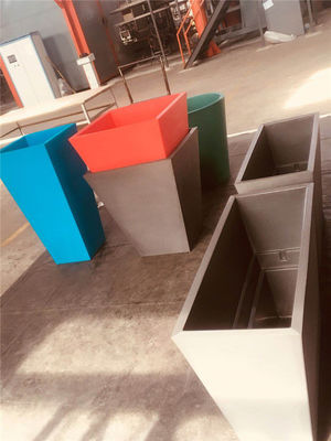 4-8mm High Precision Aluminum Roto Molding Plastic For Square Plastic Planter Pots