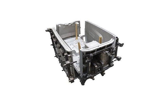 Slider Designed Rack Case Rotomolding Molds With Brass Pins 8000 Shots Long Mold Life