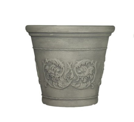 LLDPE Engraved Designed Garden Flower Pots Made From Aluminum Rotationally Tools