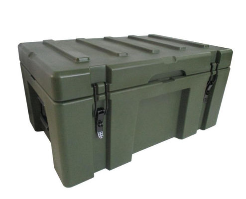 Shockproof Military Style Tool Cases PE Hard Plastic Oxidative Resistance Roto Molded Cases