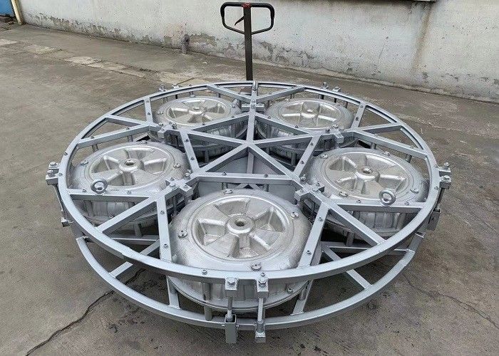 Custom Aluminum Molds For Plastic Rotomold Wheel Floats With Full Spider Framework 6061T6 Mould