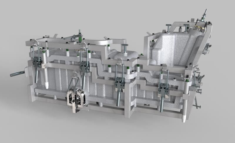 PA PA66 Various Size Shapes Custom Rotational Mold Makers Anti Impact Easy To Repaired
