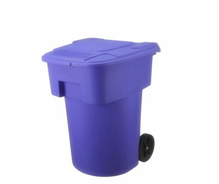 Recyclable Rotational Moulding Products Plastic Big Trash Can Made By Rotational Moulding
